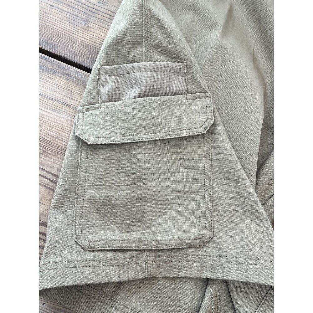 Dickies Ripstop Ultimate Cargo Short Mens 44x11 Khaki Temp Control Cooling - Picture 6 of 8